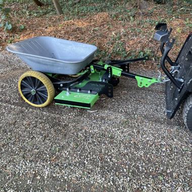 Désherbeur mécanique trainé ou tracté