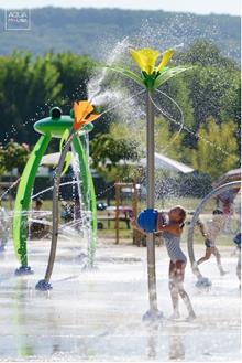 Jeu aquatique - Splashpad