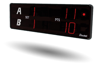 Tableau de scores intérieur ou extérieur sports de raquette 