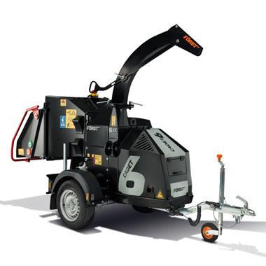 Broyeur compact sur remorque