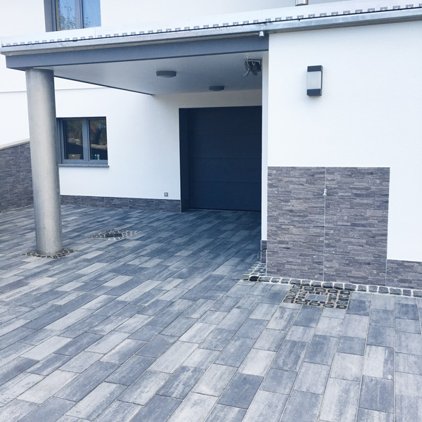 Pavé écologique en béton - Photo