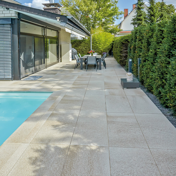 Dalle de terrasse béton