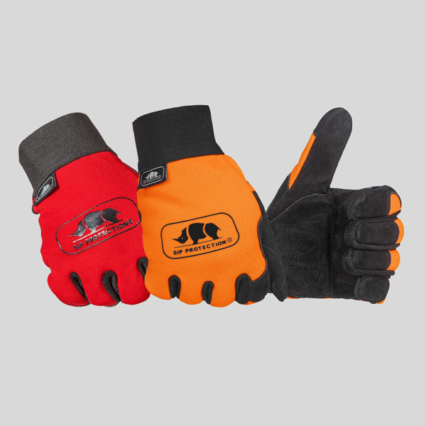 Gants de travail pour bucherons