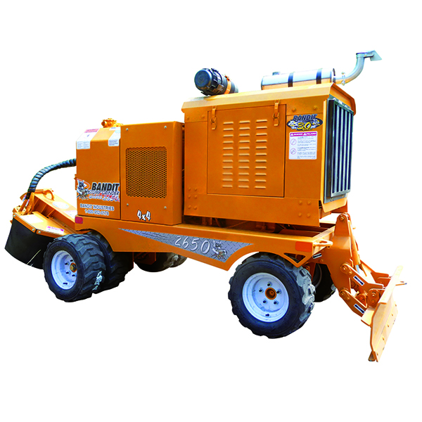 Déssoucheuse autonome