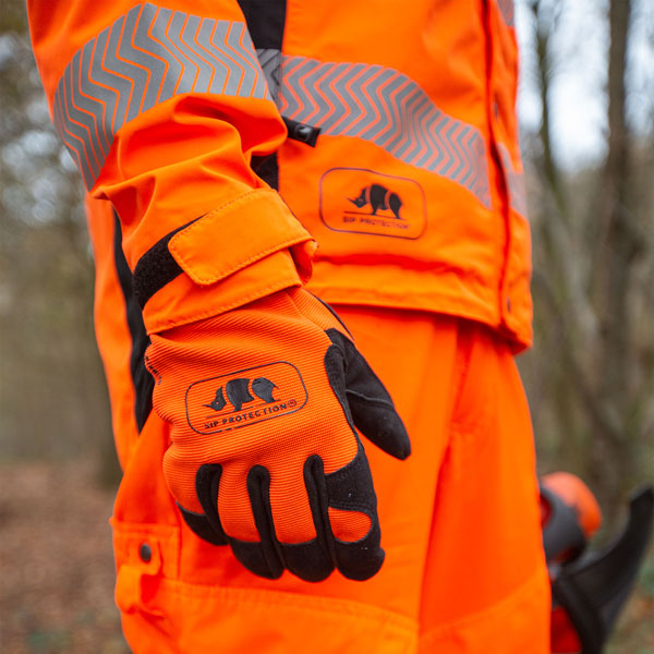 Gants de travail pour bucherons - Photo