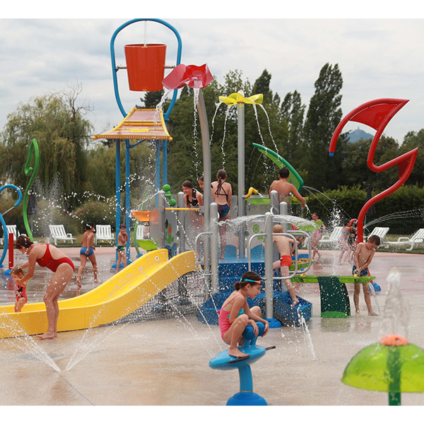 Aire de jeux aquatiques - Photo