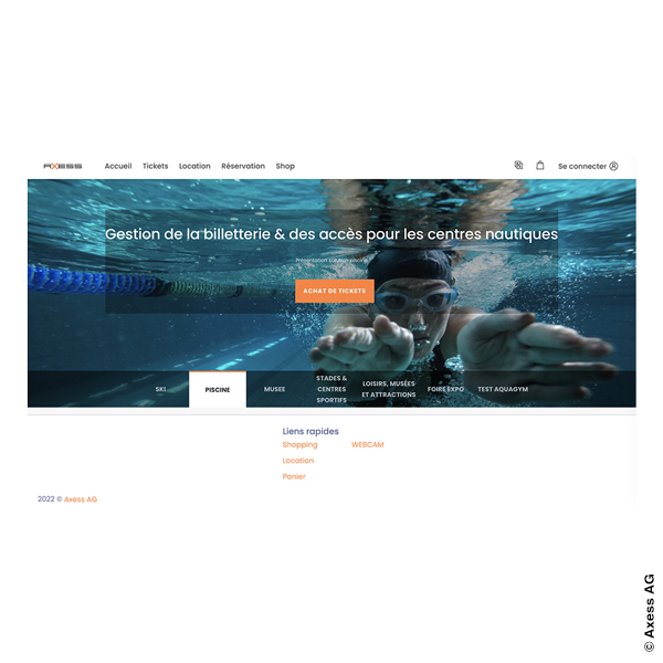 Piscines publiques - Solutions pour la vente Internet - Photo 1