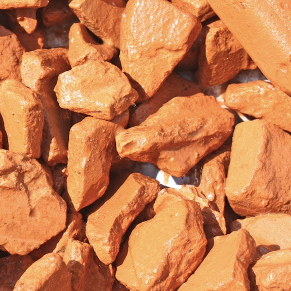 Le paillage minéral - Brique Pilée - Photo 1