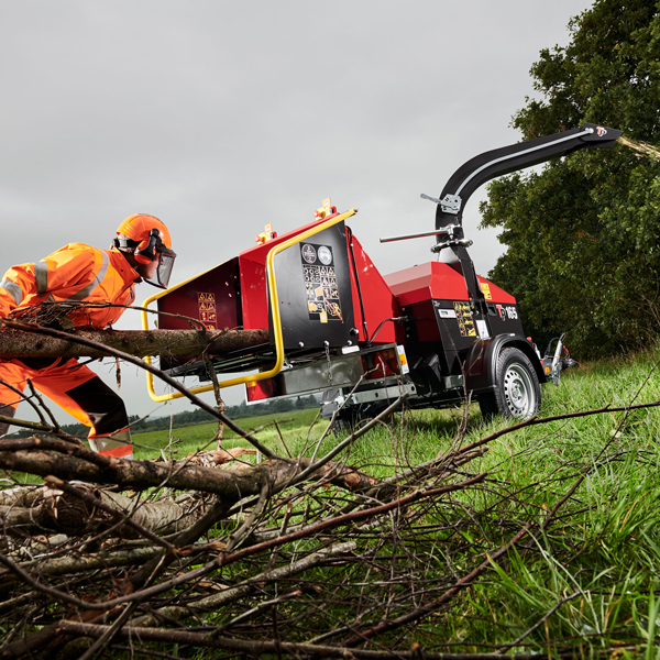 Broyeur mobile sur chassis
