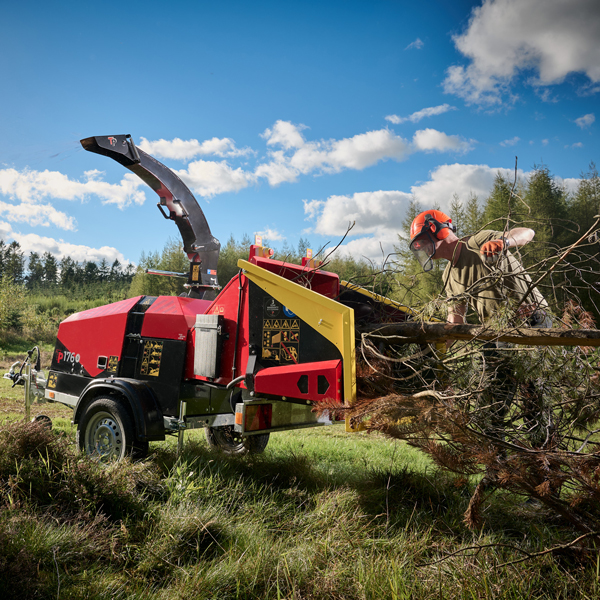 Broyeur mobile sur chassis