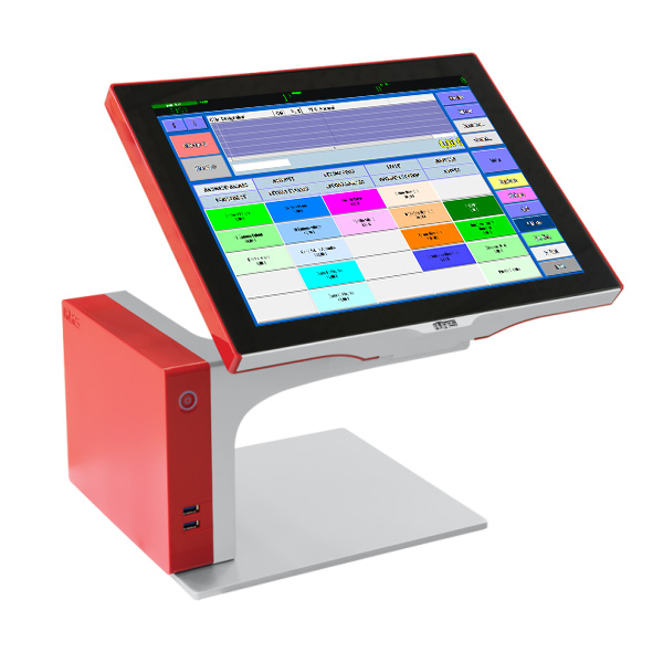 Caisse de vente tactile