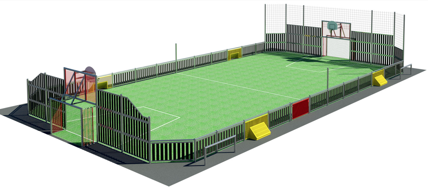 Terrains multisports  - City stade - Photo 1