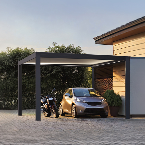 Pergola à toit fixe