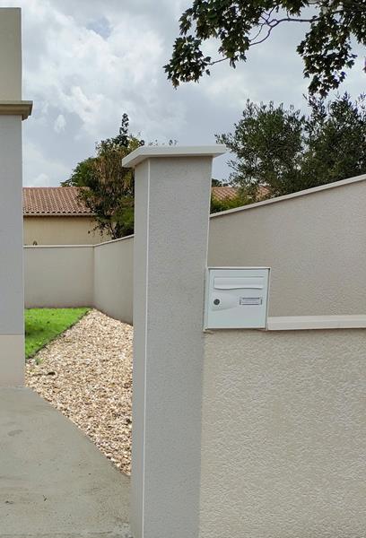Murs et éléments préfabriqués en béton pour jardin - Chapeau de pilier - Photo 1