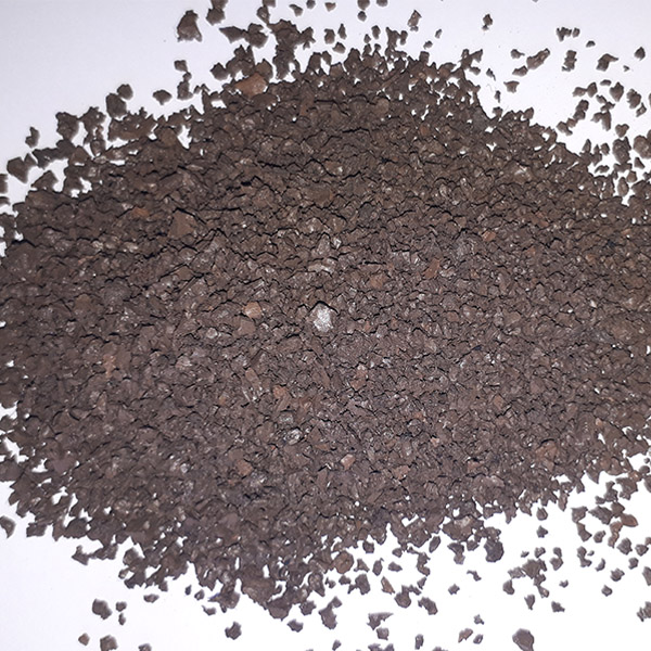 Granulat encapsulé marron