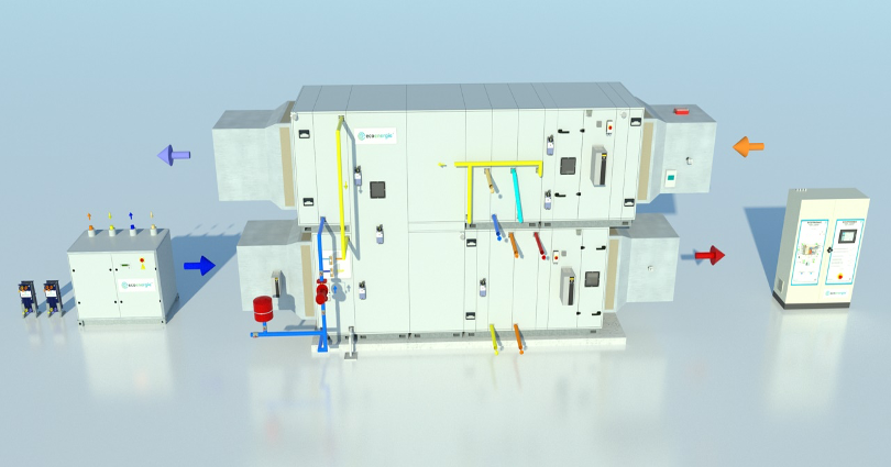 Traitements de l&#39;air  - Système de traitement d’air et de déshumidification  - Photo 1