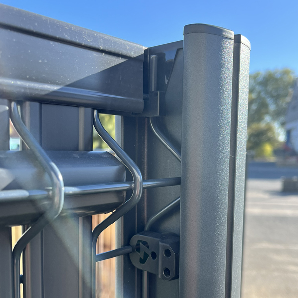 Clôtures, brise-vue, poteaux - Poteau Aluminium - Photo 1