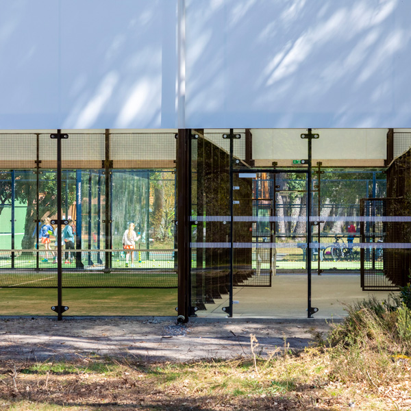 Padel couvert - Photo