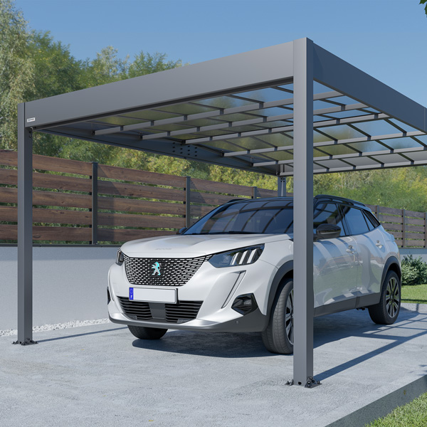 Carport autoporté 16,59m²