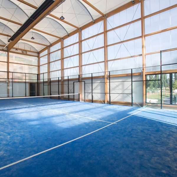 Padel couvert - Photo