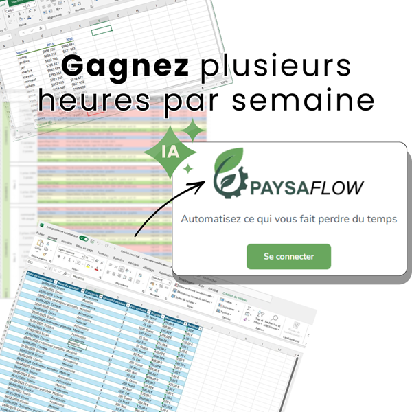 Organisation & automatisations pour entreprises du paysage