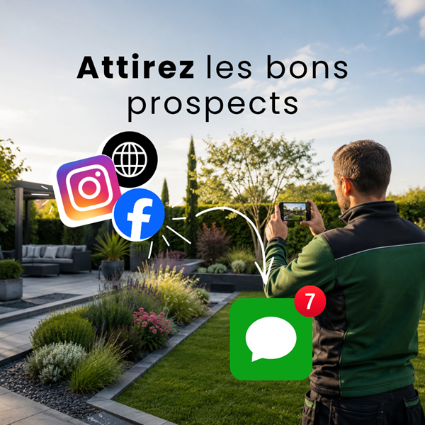 Visibilité & communication digitale pour entreprises du paysage