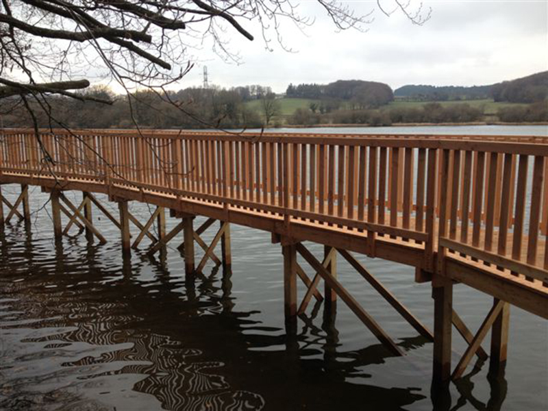  PONTON DE 530ML X 1,5M EN BOIS NATUREL