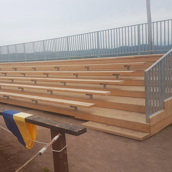 Construction de gradins  - Photo
