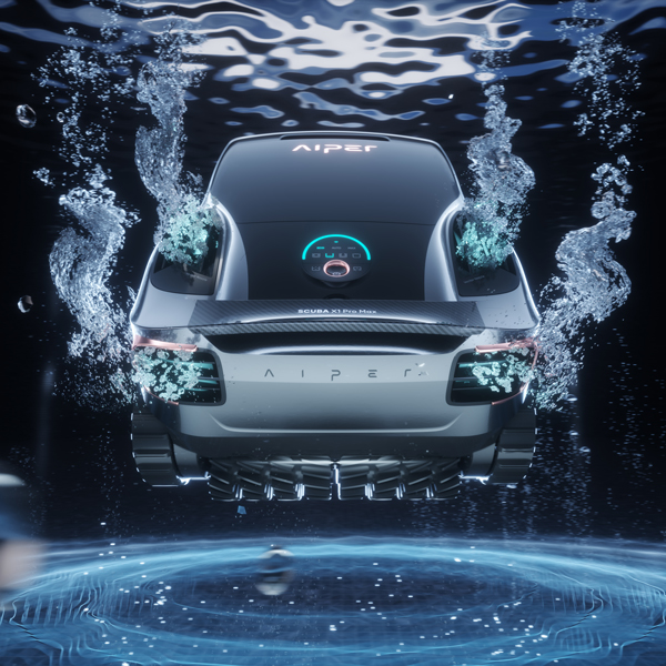 Robot nettoyeur de piscine Sans Fil