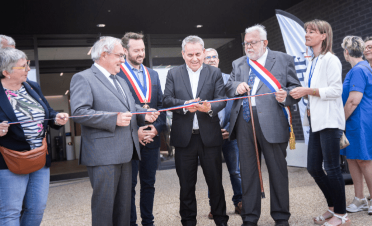 inauguration centre aquatique Linéo