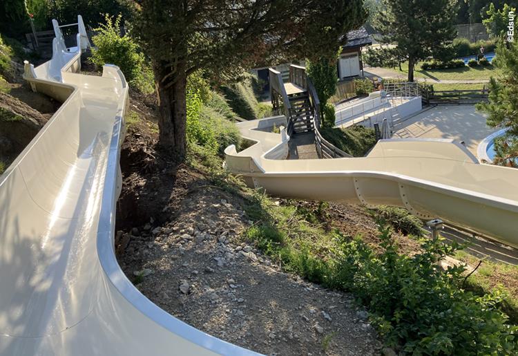 Toboggan Edsun au Grand-Bornand